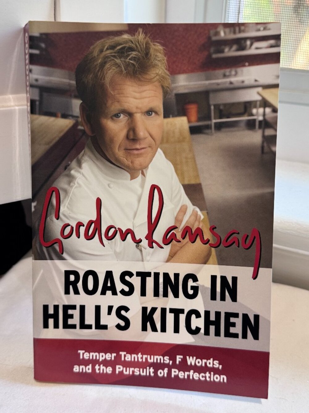 🔥👨‍🍳 Gordon Ramsay's Roasting in Hell's Kitchen Book —  To Yell "IT'S RAW!"🔥